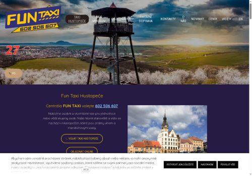Zobrazit webové stránky FUN TAXI