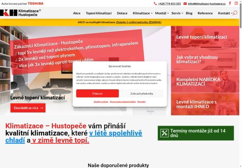 Zobrazit webové stránky Klimatizace Hustopeče