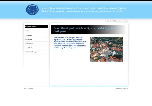 Zobrazit webové stránky Svaz tělesně postižených v České republice, o.s.