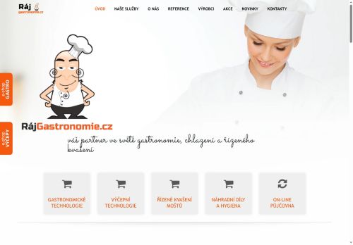 Zobrazit webové stránky Rajgastronomie.cz