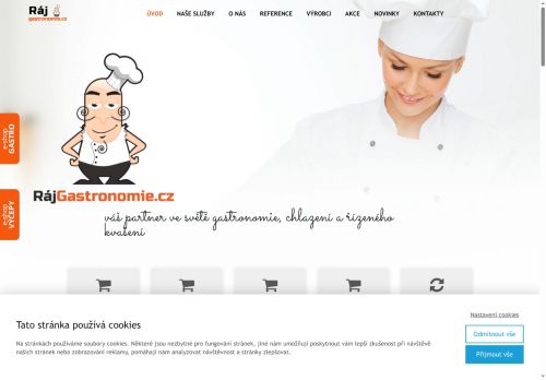 Zobrazit webové stránky Rajgastronomie.cz