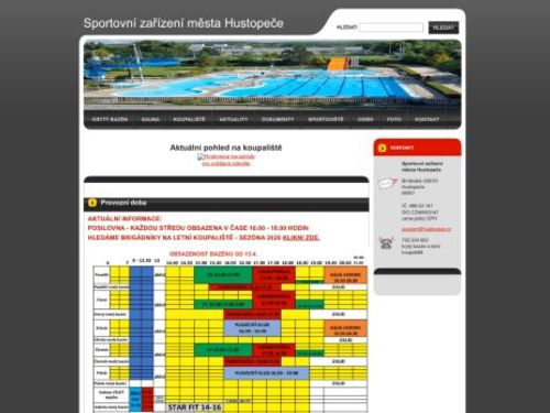 Sportovní zařízení města Hustopeče