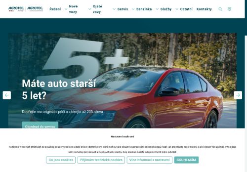 Zobrazit webové stránky AGROTEC a.s., Kia