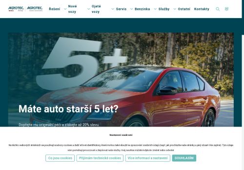 Zobrazit webové stránky AGROTEC a.s., Kia