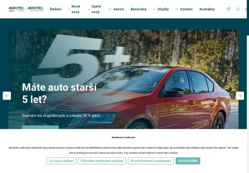 Zobrazit webové stránky AGROTEC a.s.