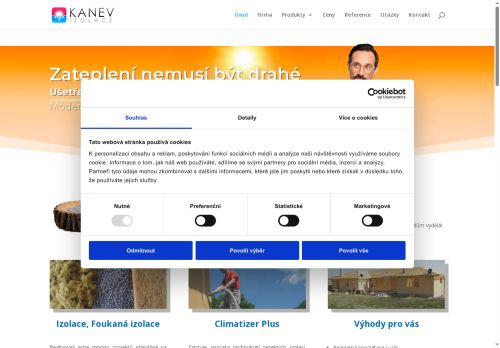 Zobrazit webové stránky IZOLACE KANEV