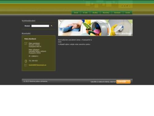 Petra Sovišová - úklid