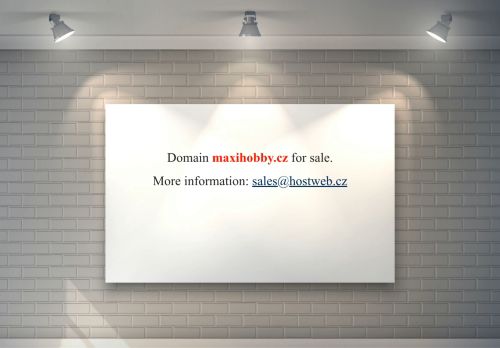 Zobrazit webové stránky MaxiHobby - dům, dílna, zahrada