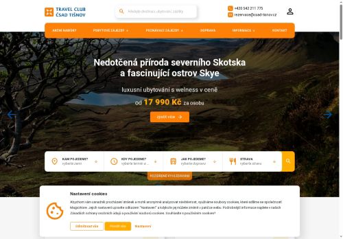 Zobrazit webové stránky Travel Club ČSAD Tišnov