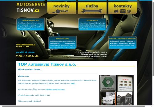 Zobrazit webové stránky Autoservis Super Expres Tišnov s.r.o.