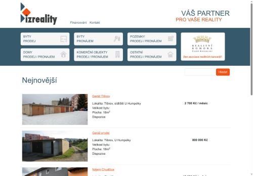 Zobrazit webové stránky Izreality