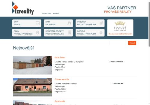 Zobrazit webové stránky Izreality