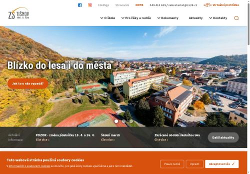 Zobrazit webové stránky ZŠ Tišnov, nám. 28. října