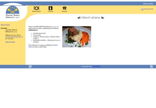 Zobrazit webové stránky GASTRO SERVIS Křižanovice, s.r.o.