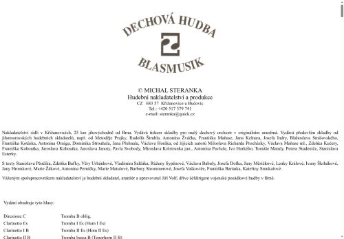 Zobrazit webové stránky DECHOVÁ HUDBA BLASMUSIK