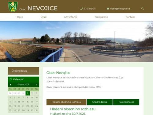 Obecní úřad - Nevojice