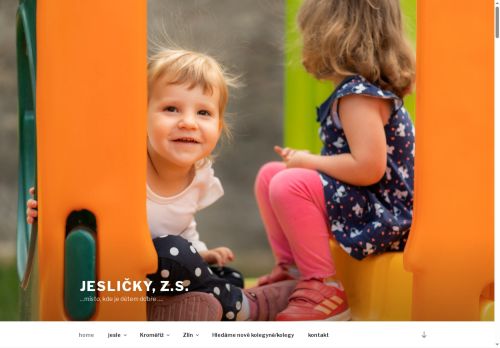 Webové stránky Jesličky, z.s., Kroměříž