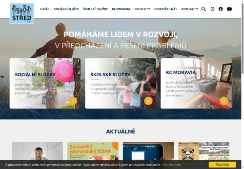 STŘED, z. ú. nabízí práci na pozici LEKTOR PROGRAMŮ PRIMÁRNÍ PREVENCE (M/Ž) v obci Třebíč