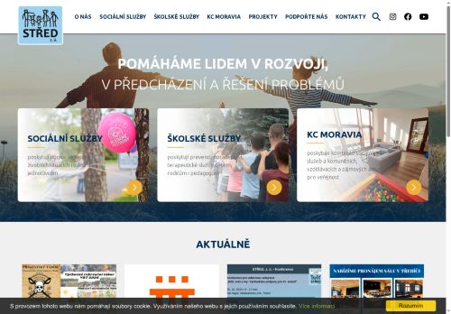STŘED, z. ú. nabízí práci na pozici TECHNICKÝ PRACOVNÍK - SPRÁVCE BUDOVY (M/Ž) v obci Třebíč