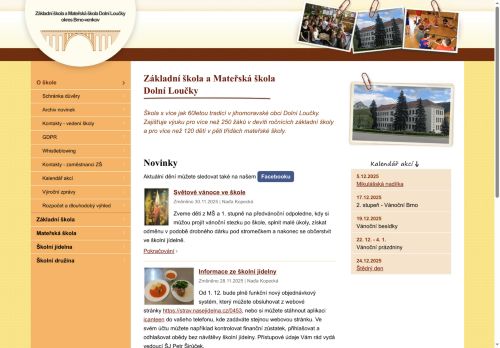 Zobrazit webové stránky ZŠ a MŠ Dolní Loučky