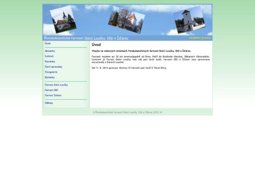 Zobrazit webové stránky Římskokatolická farnost Dolní Loučky