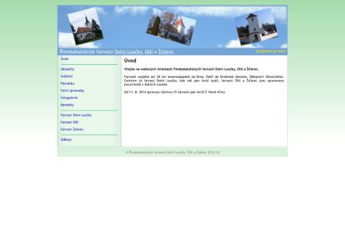 Zobrazit webové stránky Římskokatolická farnost Dolní Loučky