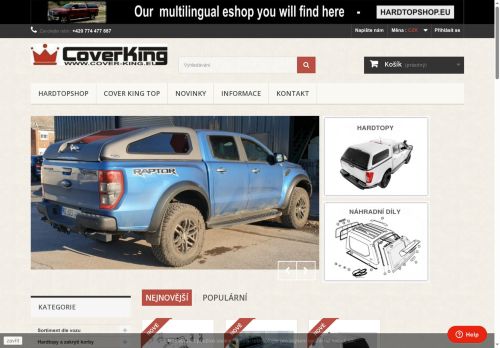 Zobrazit webové stránky Hardtopshop.cz
