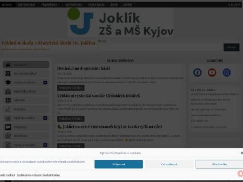 Základní škola a Mateřská škola Dr. Joklíka