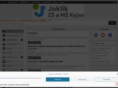 Základní škola a Mateřská škola Dr. Joklíka