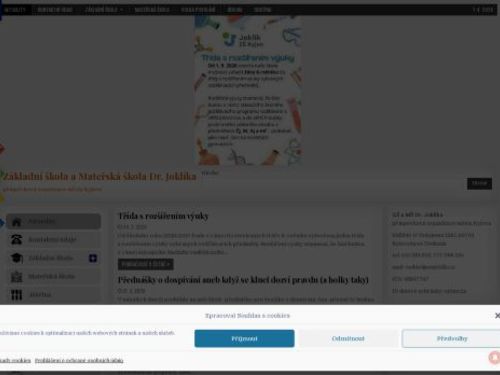 Základní škola a Mateřská škola Dr. Joklíka