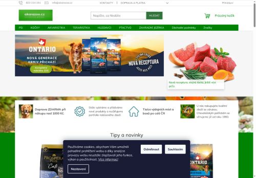 Řezníček Božislav nabízí práci na pozici Prodavač / prodavačka chovatelských potřeb v obci Tišnov
