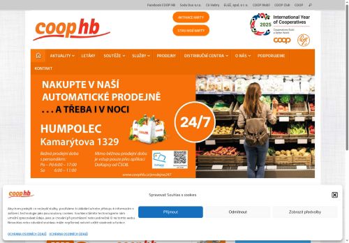 COOP družstvo HB nabízí práci na pozici prodavač/ka v obci Hulín