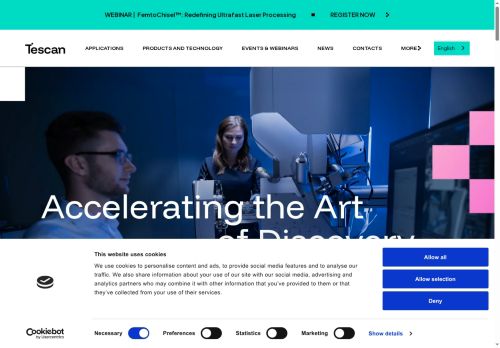 TESCAN GROUP, a.s. nabízí práci na pozici Digital Campaign Marketing SpecialistI v obci Brno