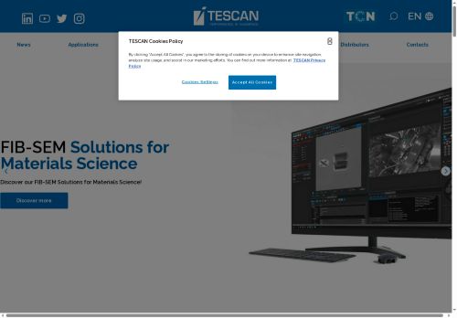 TESCAN GROUP, a.s. nabízí práci na pozici Head of Applications - TEM v obci Brno
