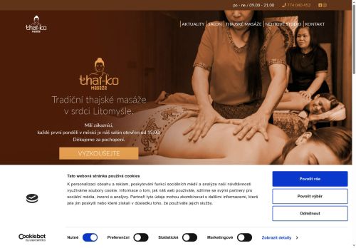 Webové stránky T & T - trade investments s.r.o., Litomyšl