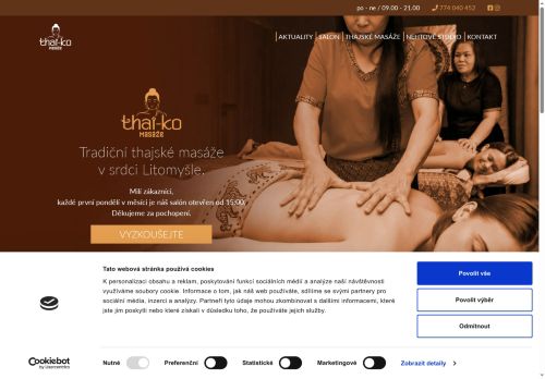 Webové stránky T & T - trade investments s.r.o., Litomyšl