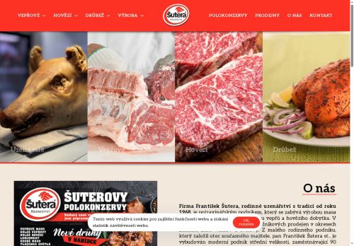 František Šutera nabízí práci na pozici Pracovnice/pracovník ve výrobě - balička/balič uzenin v obci Olešnice