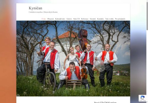 Zobrazit webové stránky Cimbálová muzika Kyničan z Moravských Knínic