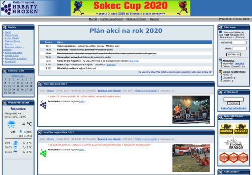 Zobrazit webové stránky Kulturní spolek Hrbatý hrozen