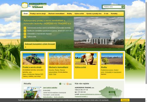 AGROSERVIS, 1. zemědělská a.s. Višňové nabízí práci na pozici Ošetřovatel, ošetřovatelka zvířat - práce v živočišné výrobě v obci Višňové