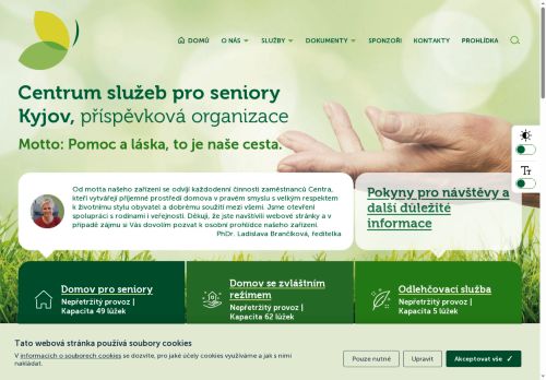 Zobrazit webové stránky Centrum služeb pro seniory Kyjov