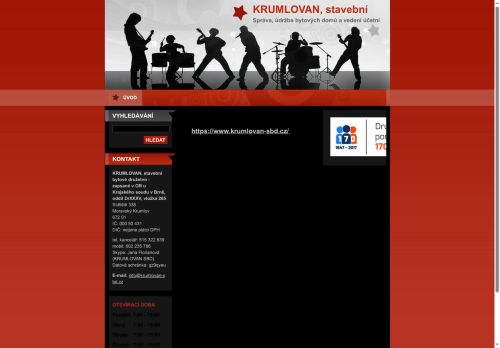 Zobrazit webové stránky KRUMLOVAN, stavební bytové družstvo