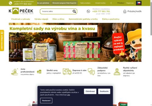 Vinařský dům Kopeček s.r.o. nabízí práci na pozici skladník/expedient M/Ž v obci Dubňany