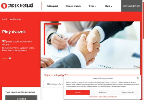 Zobrazit webové stránky INDEX NOSLUŠ