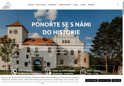 Zobrazit webové stránky Muzeum Blanenska