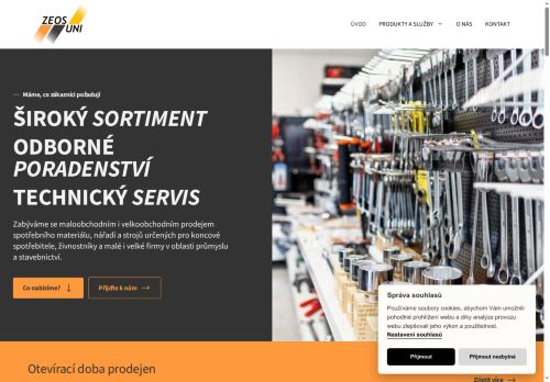 ZEOS UNI, s.r.o. nabízí práci na pozici Asistent/ka prodeje v obci Jihlava