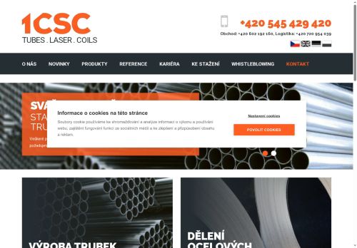 1CSC a.s. nabízí práci na pozici Valcíř v obci Brno