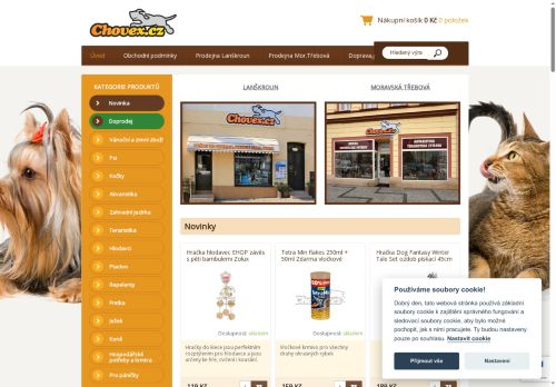 CHOVEX CZ s.r.o. nabízí práci na pozici Asistent/ka prodeje v obci Moravská Třebová