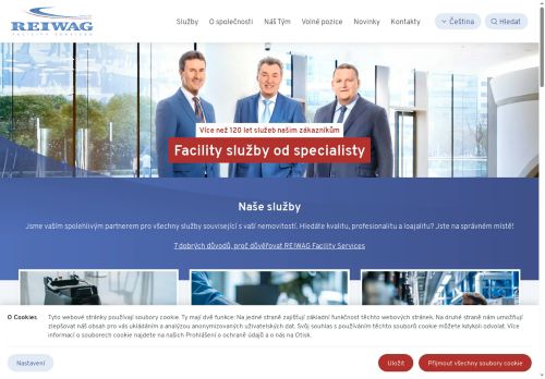 REIWAG Facility Services s.r.o. nabízí práci na pozici úklidový pracovník v obci Brno