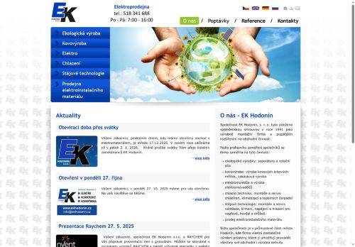 Zobrazit webové stránky EK Hodonín